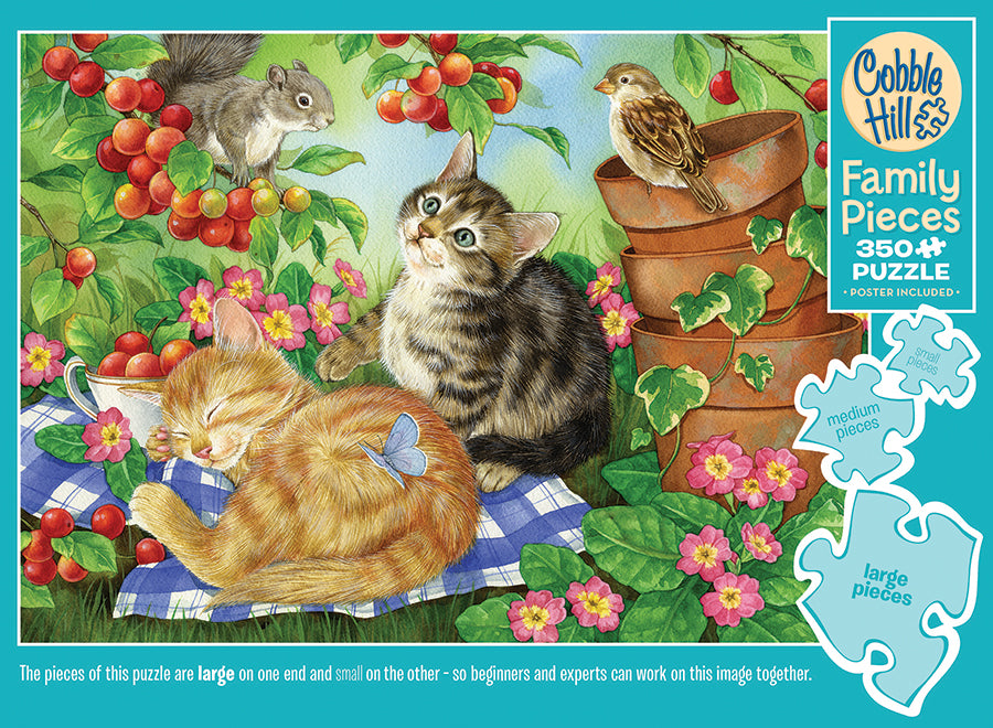cobble-hill-family-pieces-350-under-the-cherry-tree-puzzle-350-teile image 5