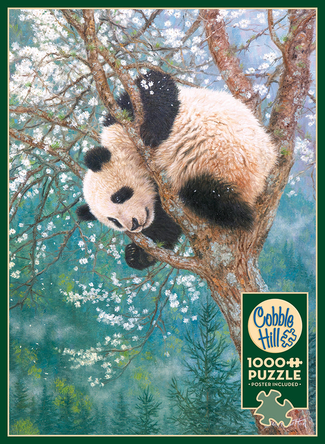 cobble-hill-1000-piece-golden-child-puzzle-1000-teile-panda image 3