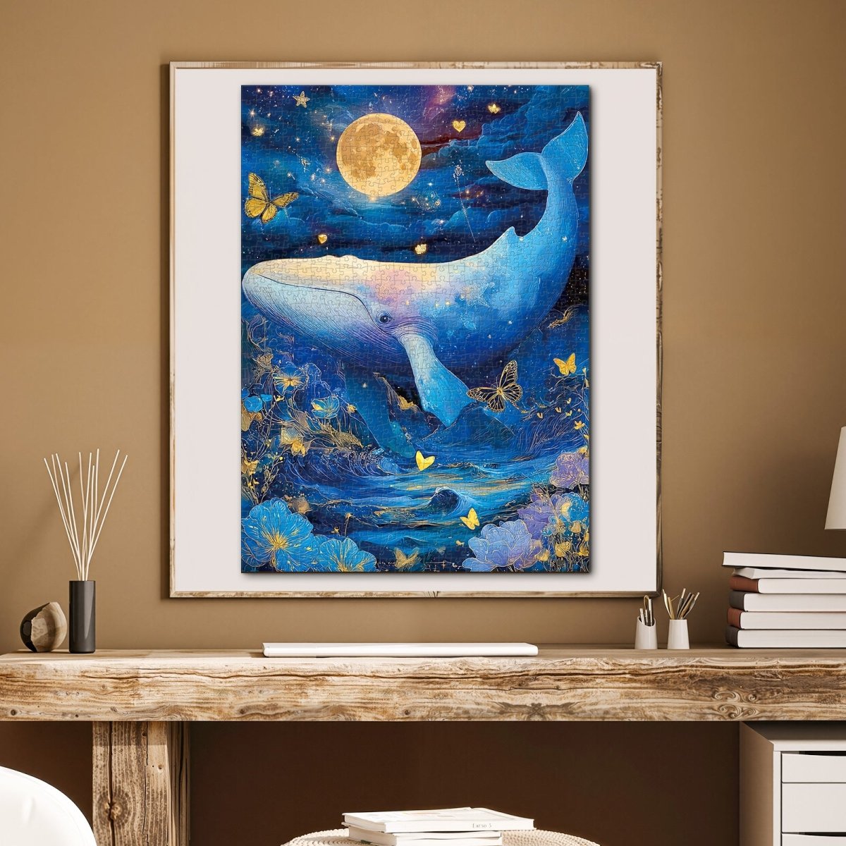 kaayee-cardboard-moonlit-whale-puzzle-1000-teile-standard image 5