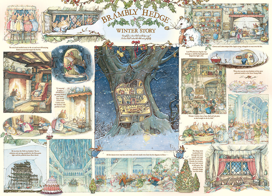 cobble-hill-brambly-hedge-winter-story-1000-teile-puzzle image 2