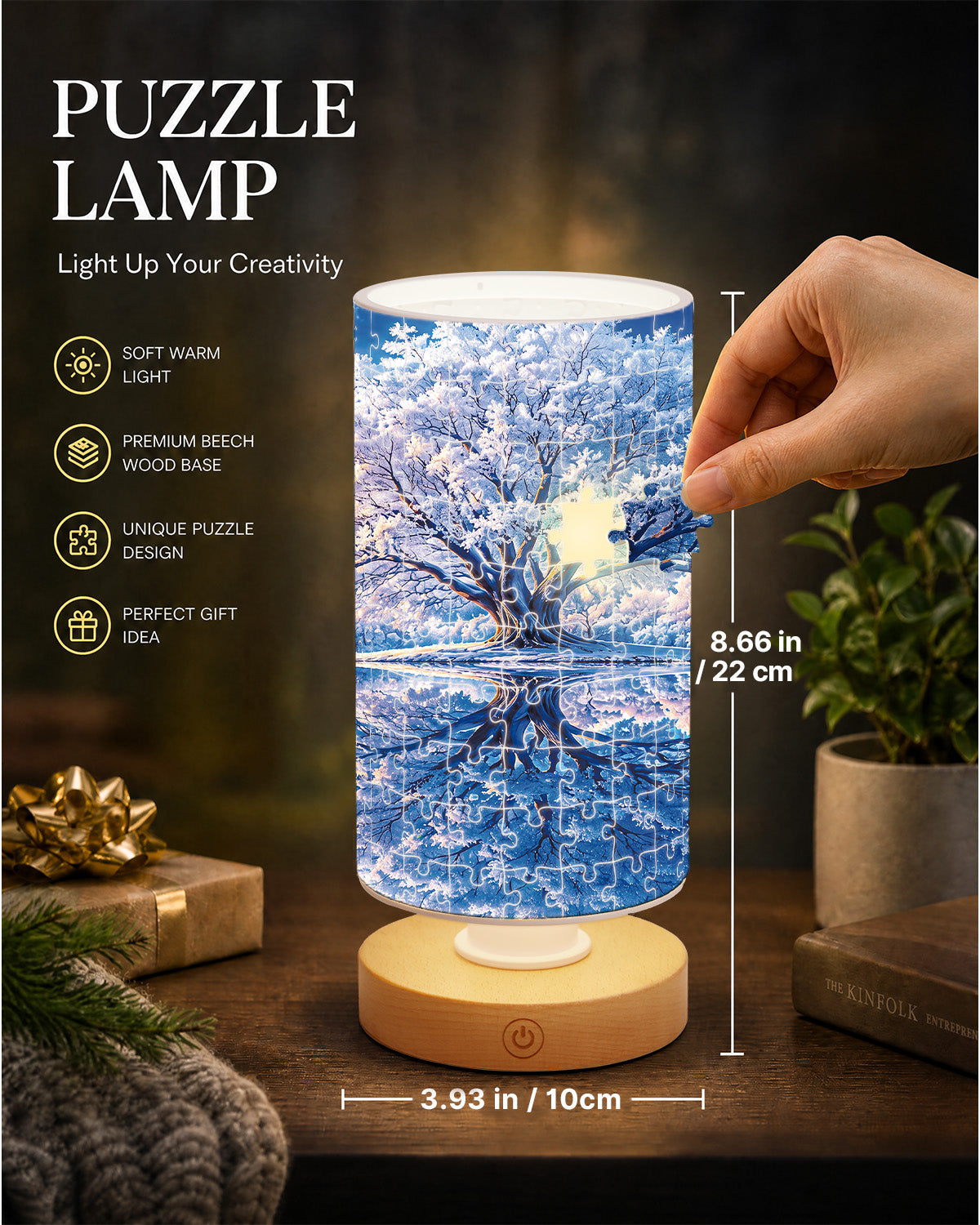 kaayee-winter-wonderland-nachtlicht-acryl-puzzle-lampe image 4