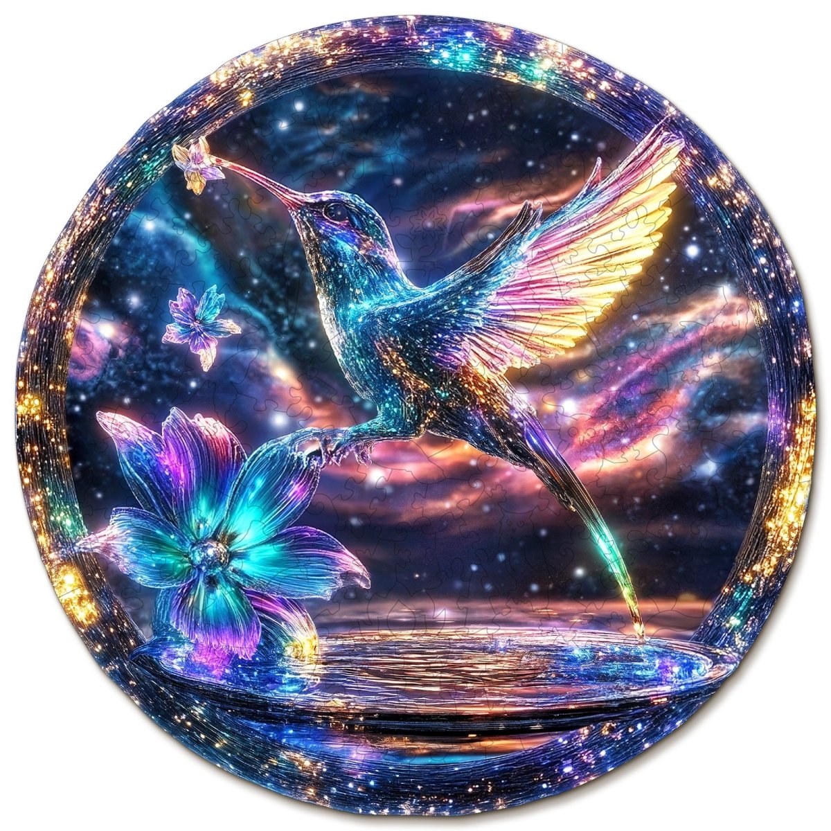 kaayee-hummingbird-holz-puzzle-medium-kolibri-motiv image 1