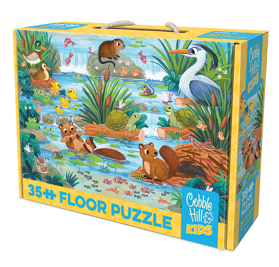 cobble-hill-floor-beaver-and-friends-bodenpuzzle-35-teile image 4