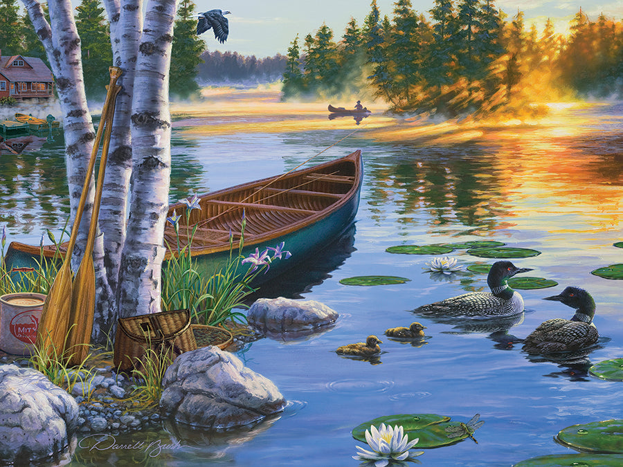 cobble-hill-easy-handling-275-morning-on-the-lake-puzzle-275-teile image 2