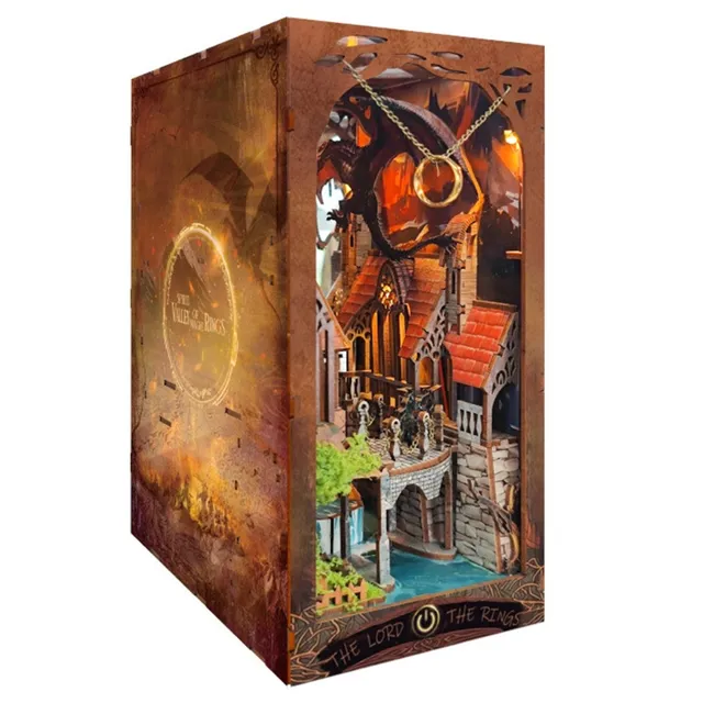 kaayee-book-nook-the-lord-of-the-rings-bausatz-fantasy-led image 1