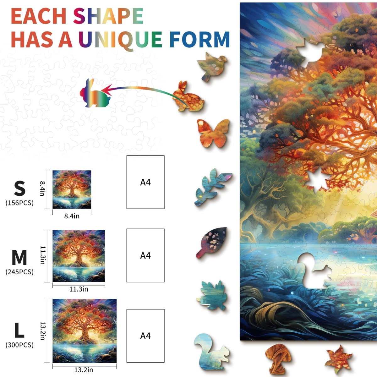 kaayee-twilight-divine-tree-holzpuzzle-mittel-baum-motiv image 4