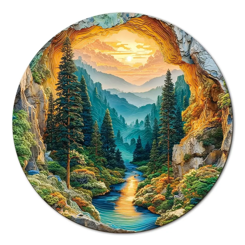 kaayee-cardboard-forest-puzzle-1000-teile-eco-white-board image 1