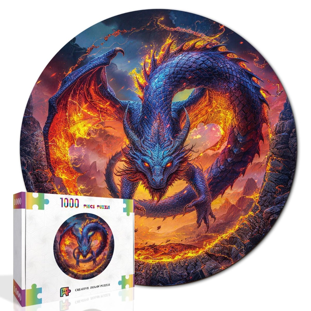 kaayee-abyssfire-dragon-puzzle-1000-teile-standard-edition image 2