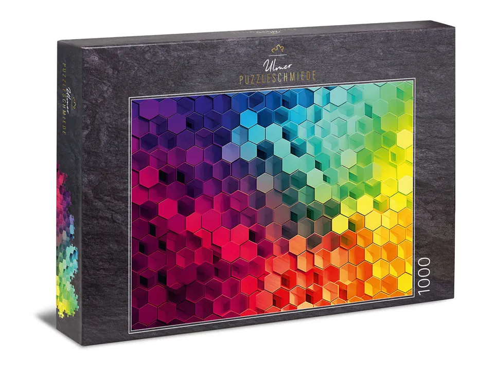 ulmer-puzzleschmiede-spectrum-1000-teile-puzzle-farbgitter image 1