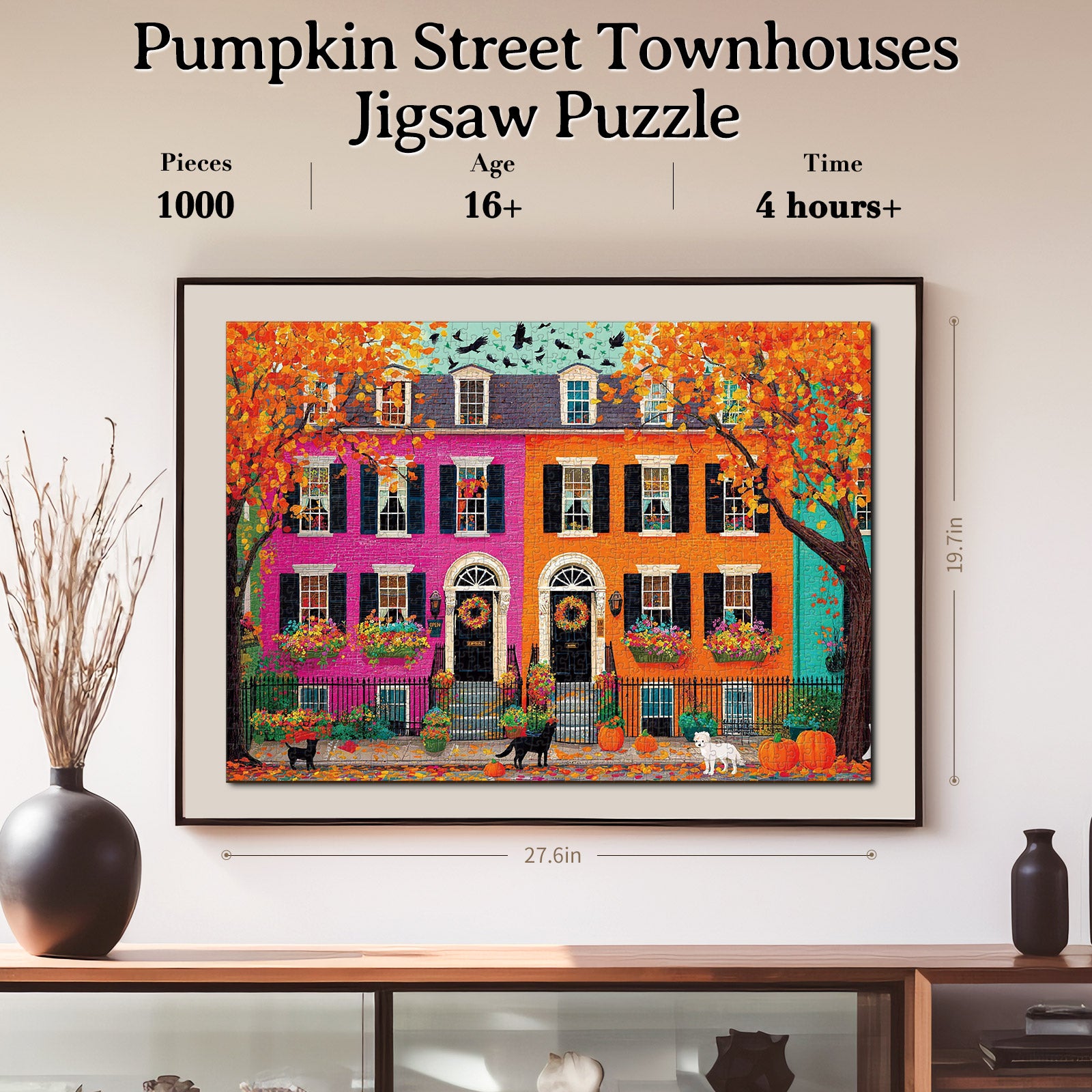 kaayee-pumpkin-street-townhouses-puzzle-1000-teile-eco image 6