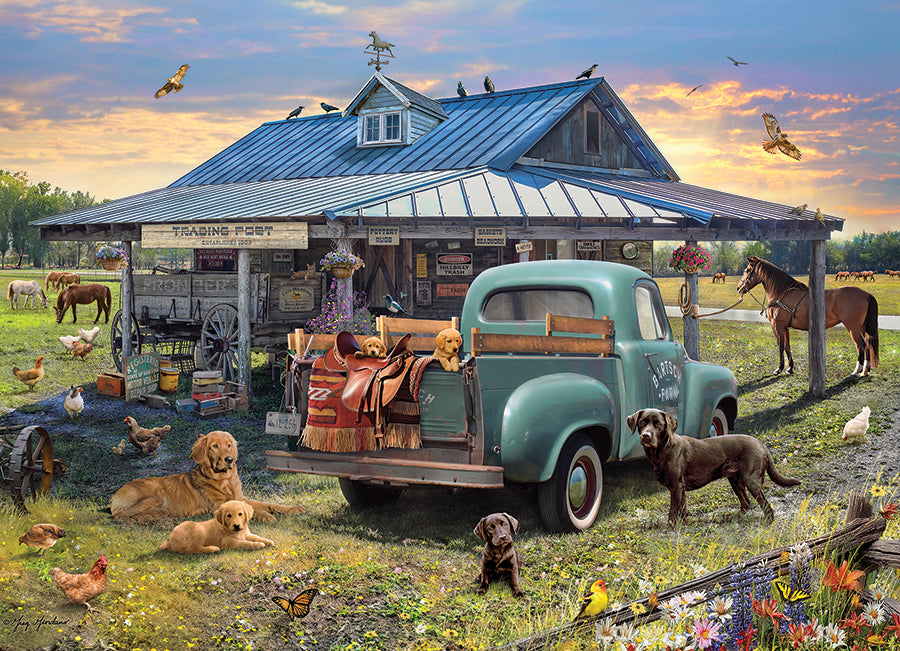 cobble-hill-trading-post-puzzle-1000-teile-country image 2