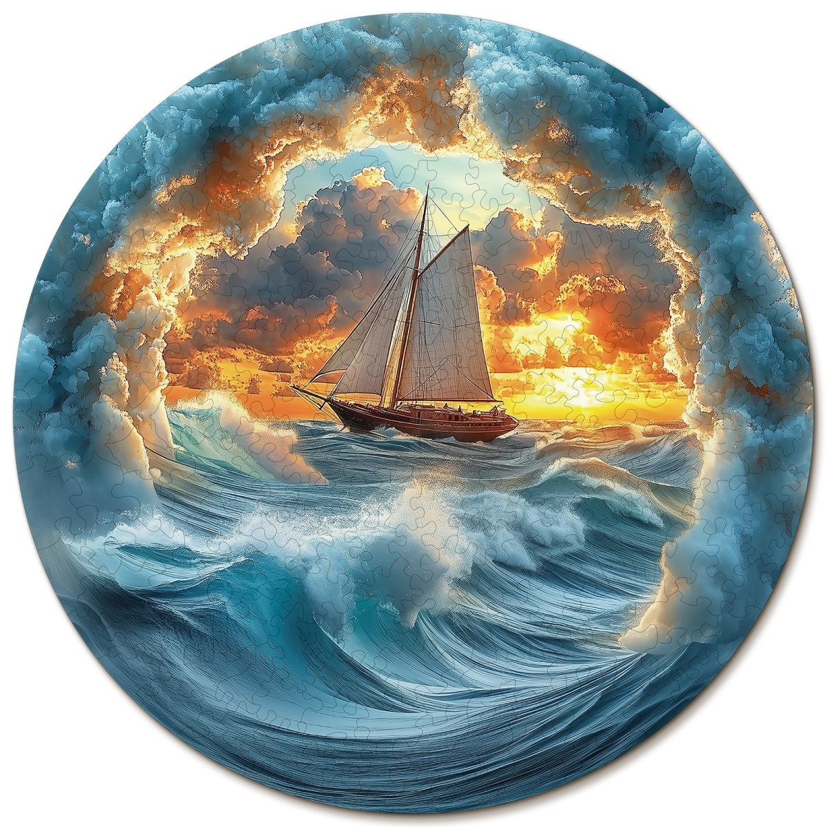 kaayee-wooden-puzzle-segelboot-holzpuzzle-medium-maritim image 1