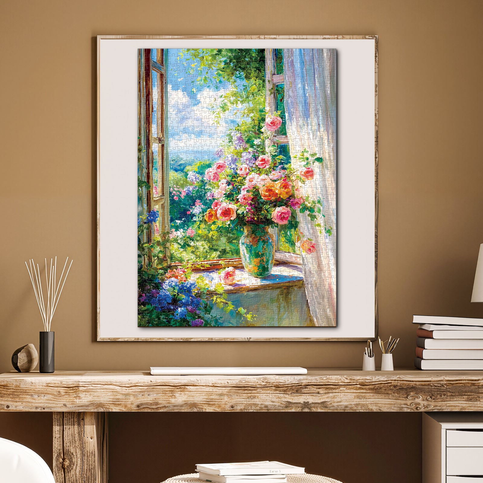 kaayee-cardboard-puzzle-summer-window-1000-teile image 5
