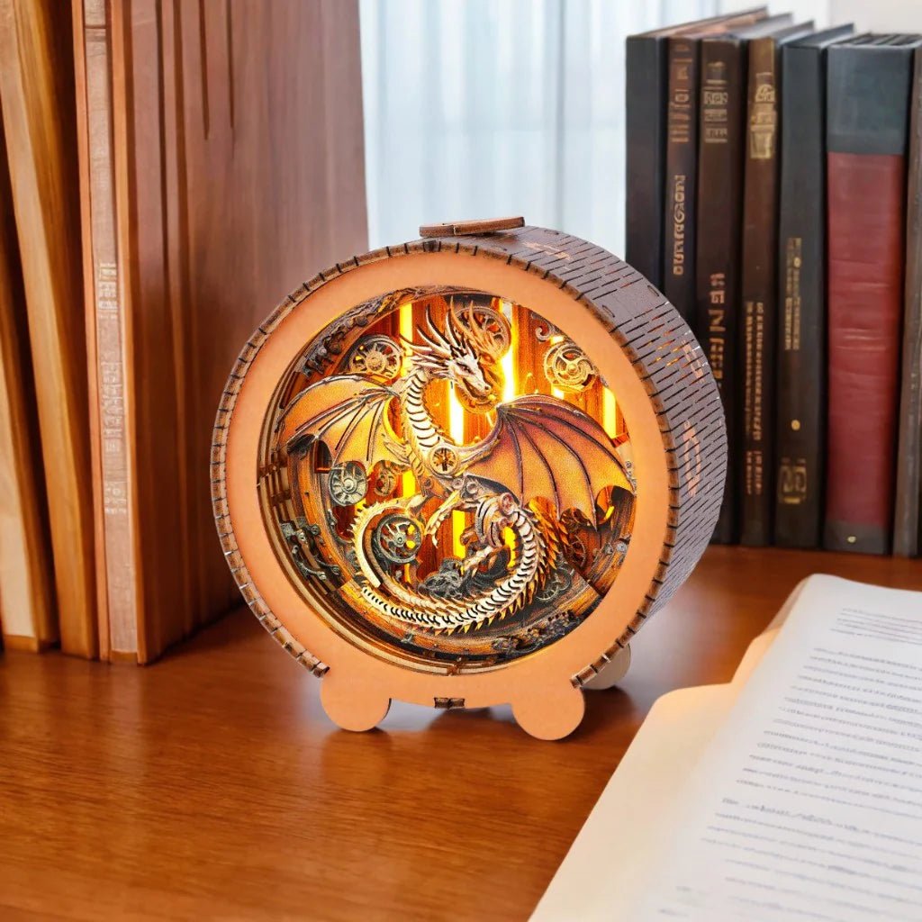 kaayee-night-light-mechanical-dragon-holzbausatz-nachtlicht image 6