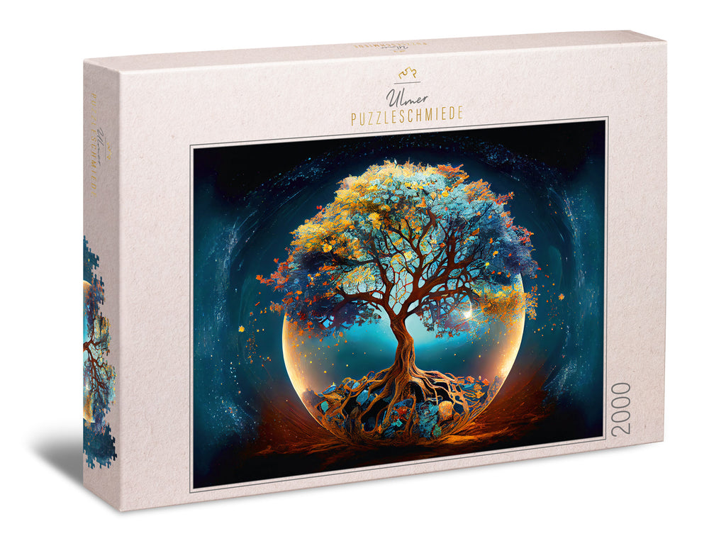 ulmer-puzzleschmiede-puzzle-2000-teile-mystischer-lebensbaum image 1