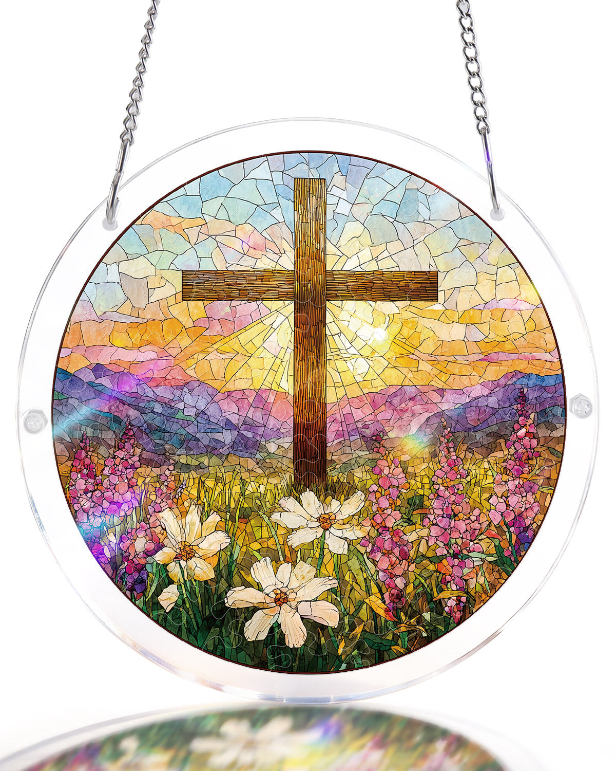 kaayee-suncatcher-puzzle-garden-of-holy-light-acryl-medium image 1