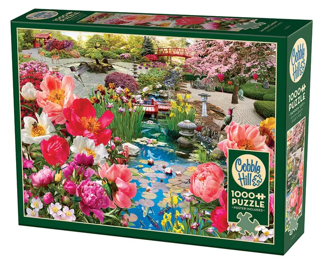 cobble-hill-1000-piece-japanese-garden-puzzle-1000-teile-garten image 1
