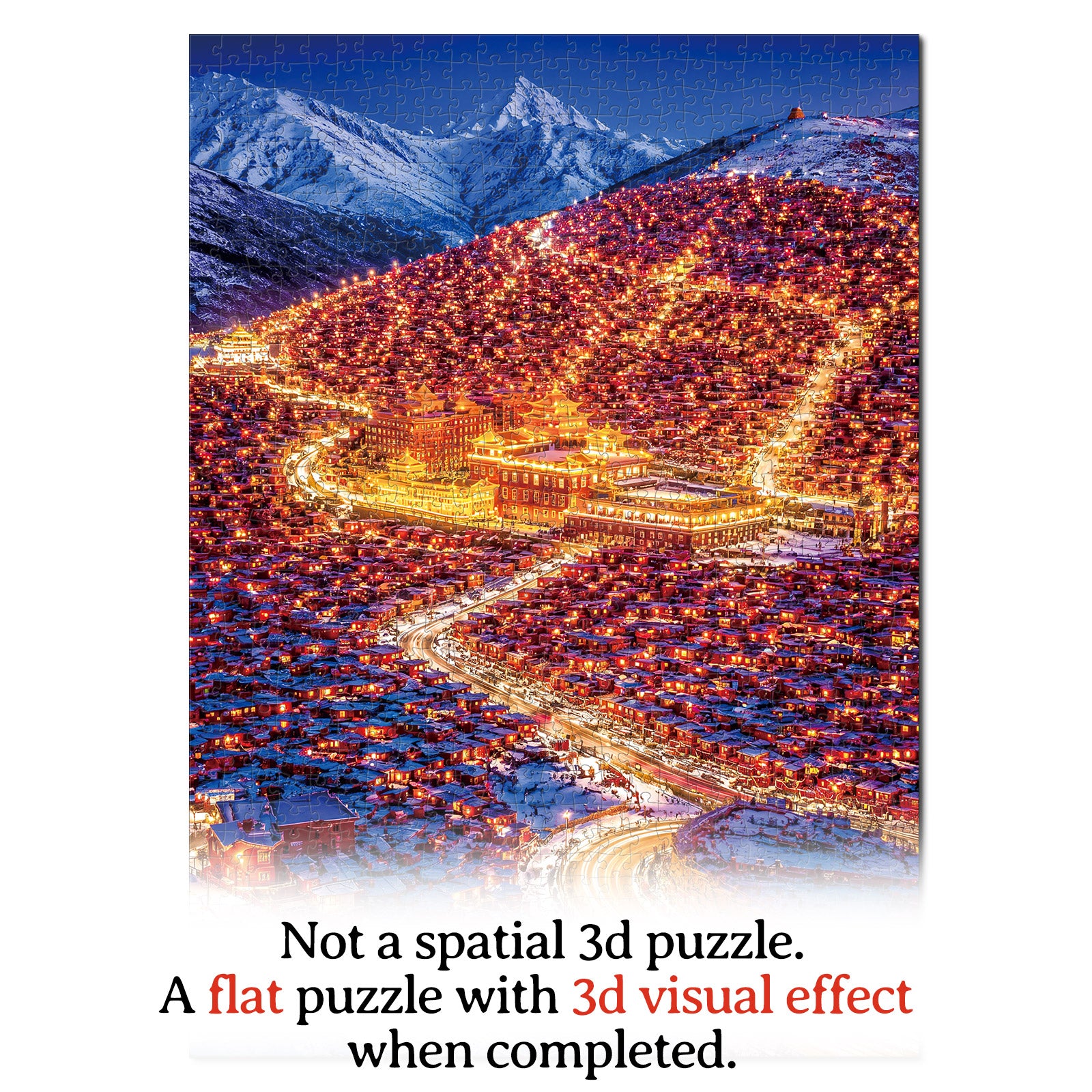 kaayee-golden-path-puzzle-1000-teile-eco-white-board-winter image 7