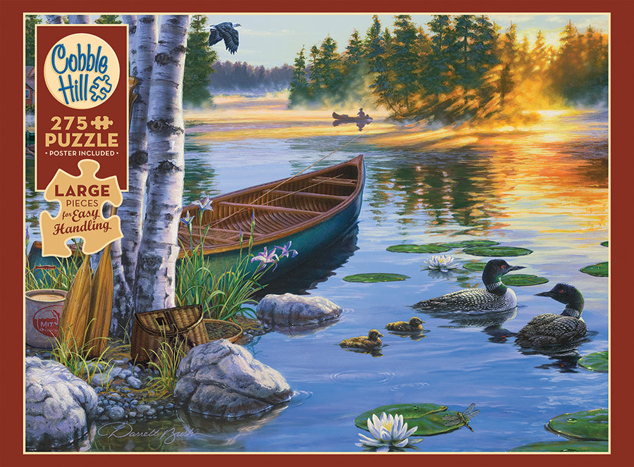 cobble-hill-easy-handling-275-morning-on-the-lake-puzzle-275-teile image 5