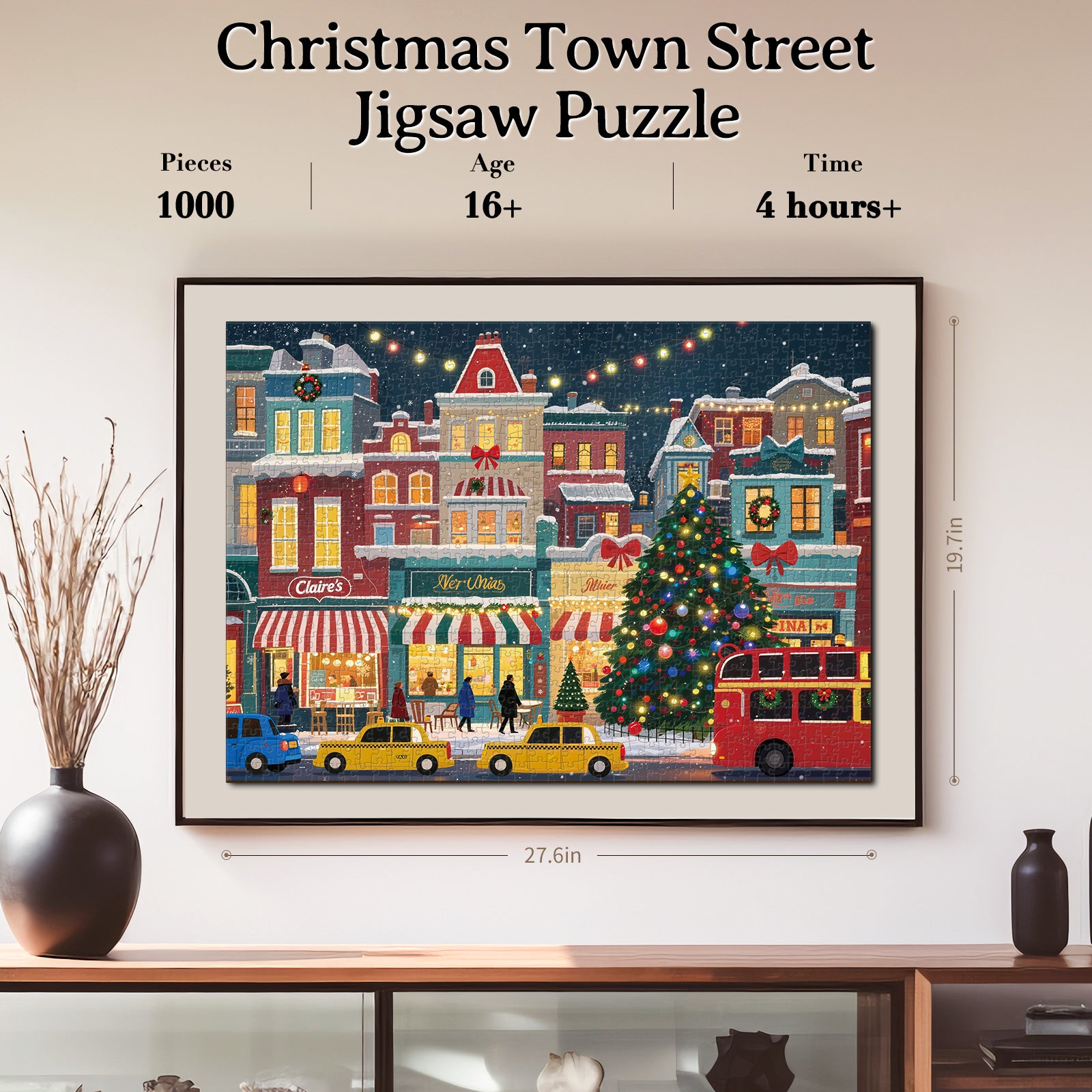 kaayee-christmas-town-street-1000-teile-kartonpuzzle-standard-edition image 7