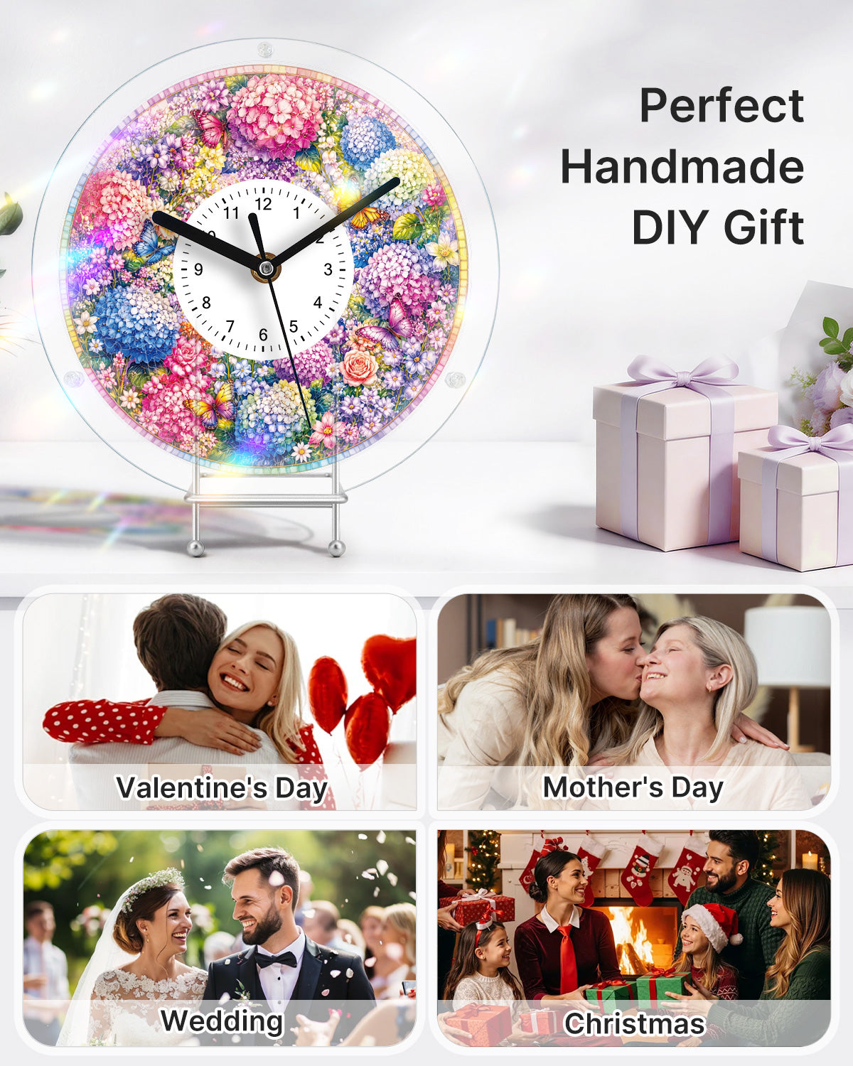 kaayee-hydrangea-symphony-puzzle-uhr-regular-hortensie image 7