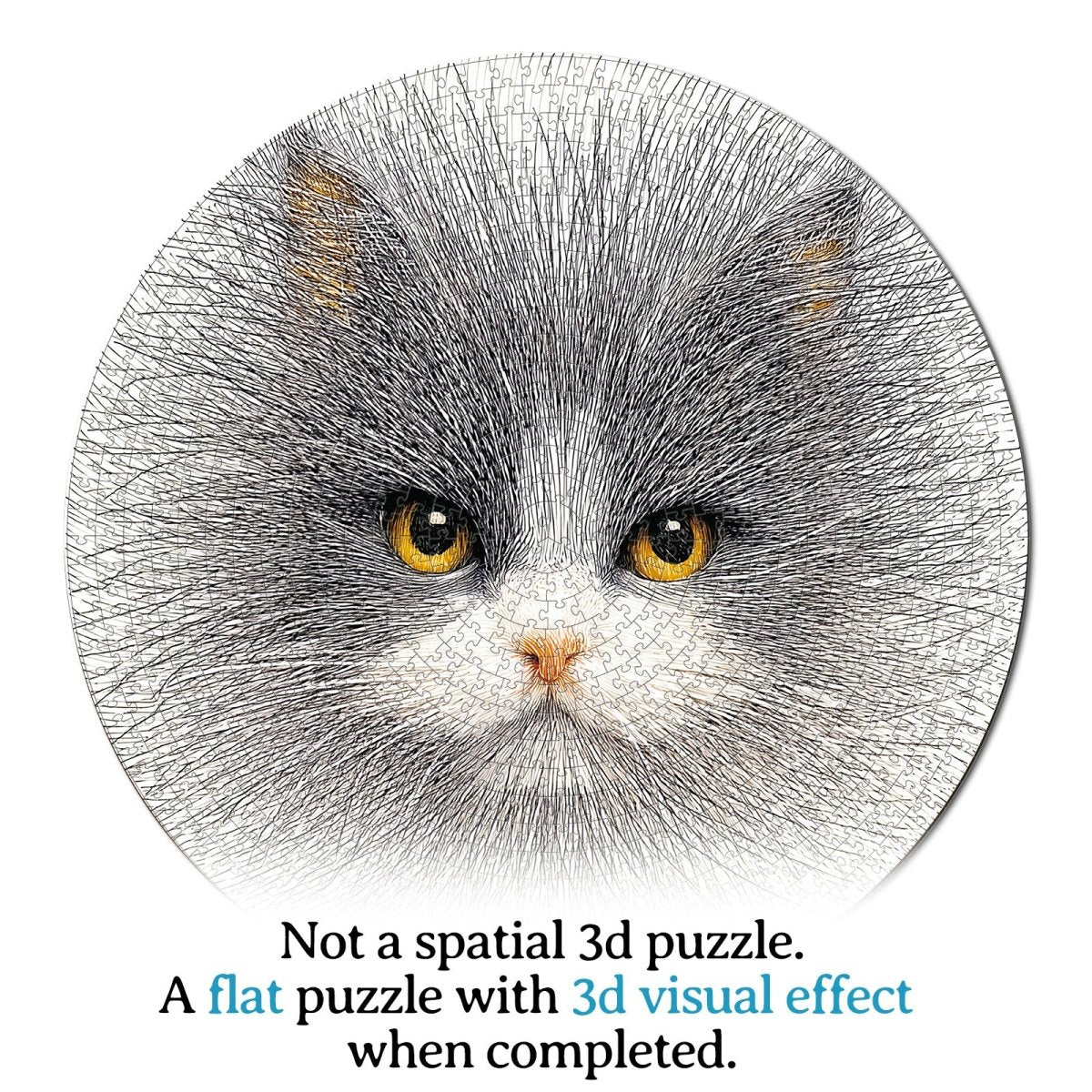 kaayee-cardboard-puzzle-line-cat-1000-teile-rund-katze image 5
