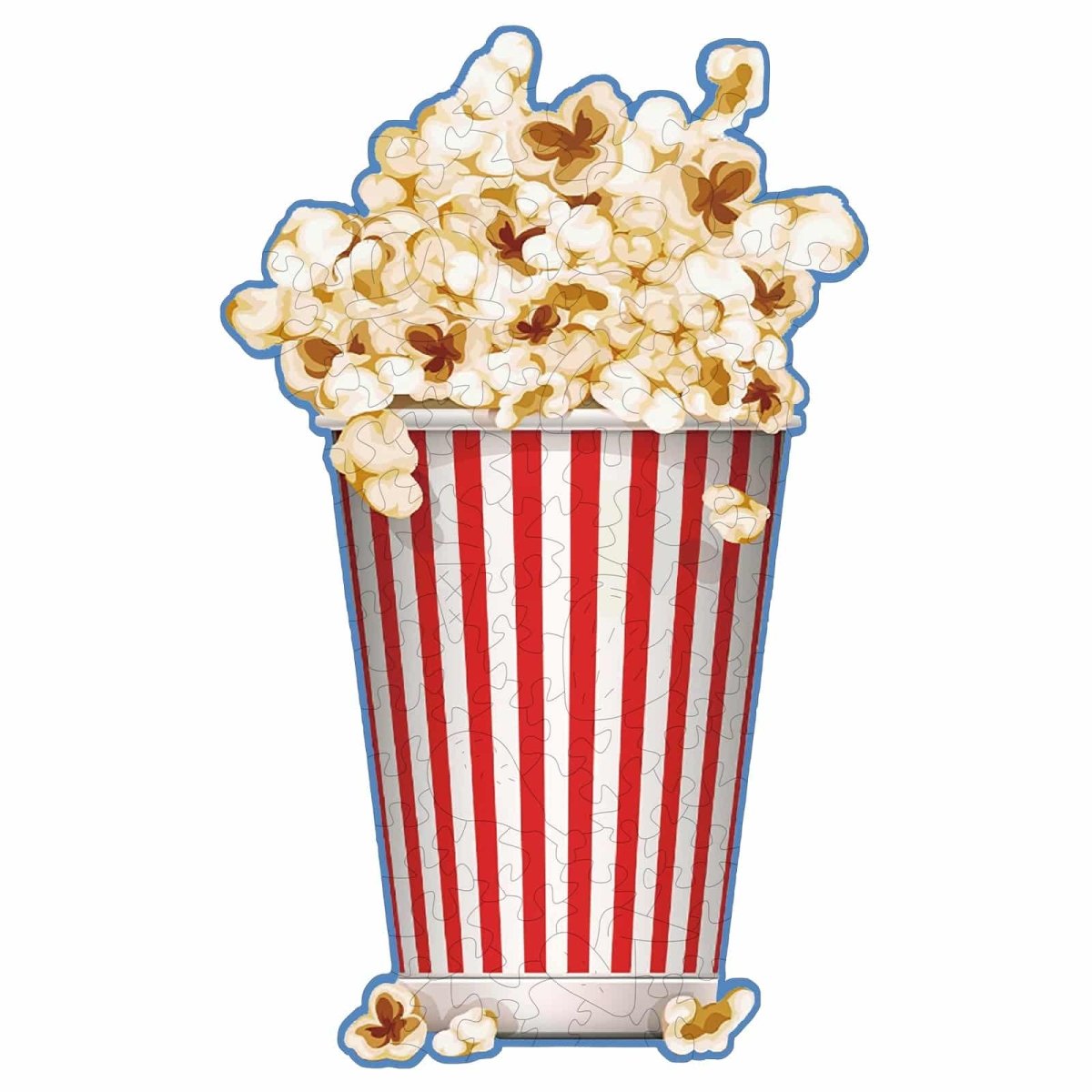 kaayee-wooden-puzzle-popcorn-holzpuzzle-small-110-teile image 1