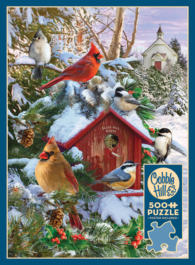 cobble-hill-500-piece-bless-this-house-puzzle-500-teile-weihnachten image 5