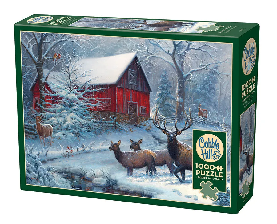 cobble-hill-winter-magic-1000-teile-puzzle-winter image 1