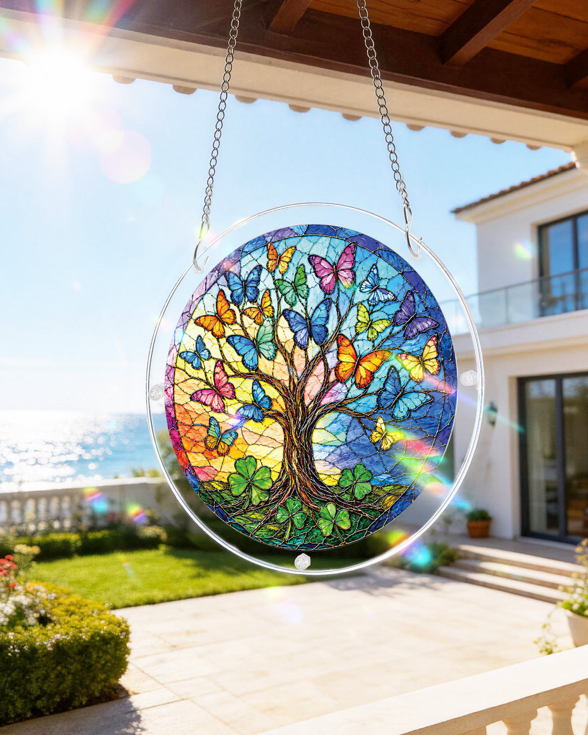 kaayee-suncatcher-puzzle-butterfly-dream-tree-acrylbild-m-20-8-cm image 7