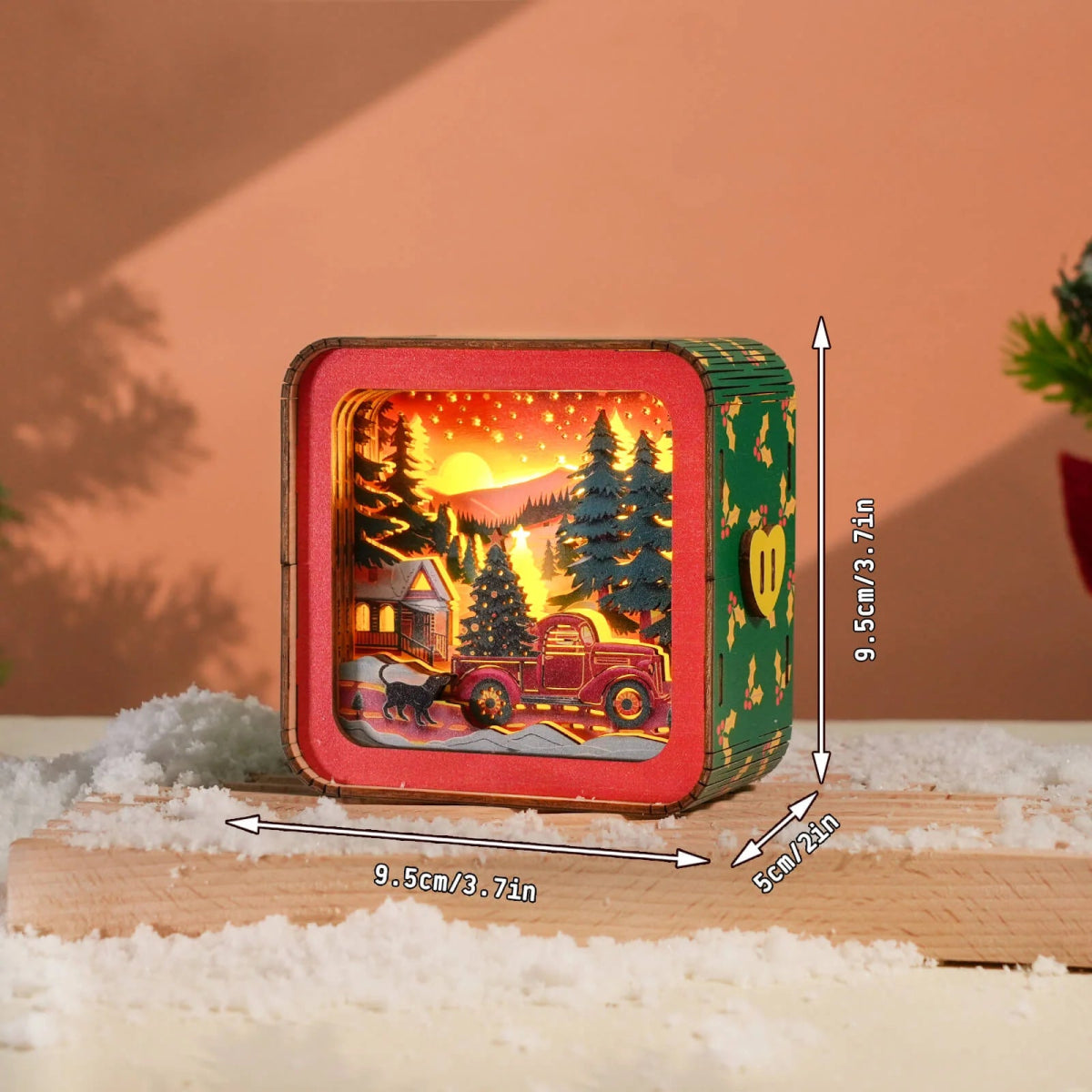 kaayee-night-light-winter-truck-holzpuzzle-nachtlicht-weihnachten image 5