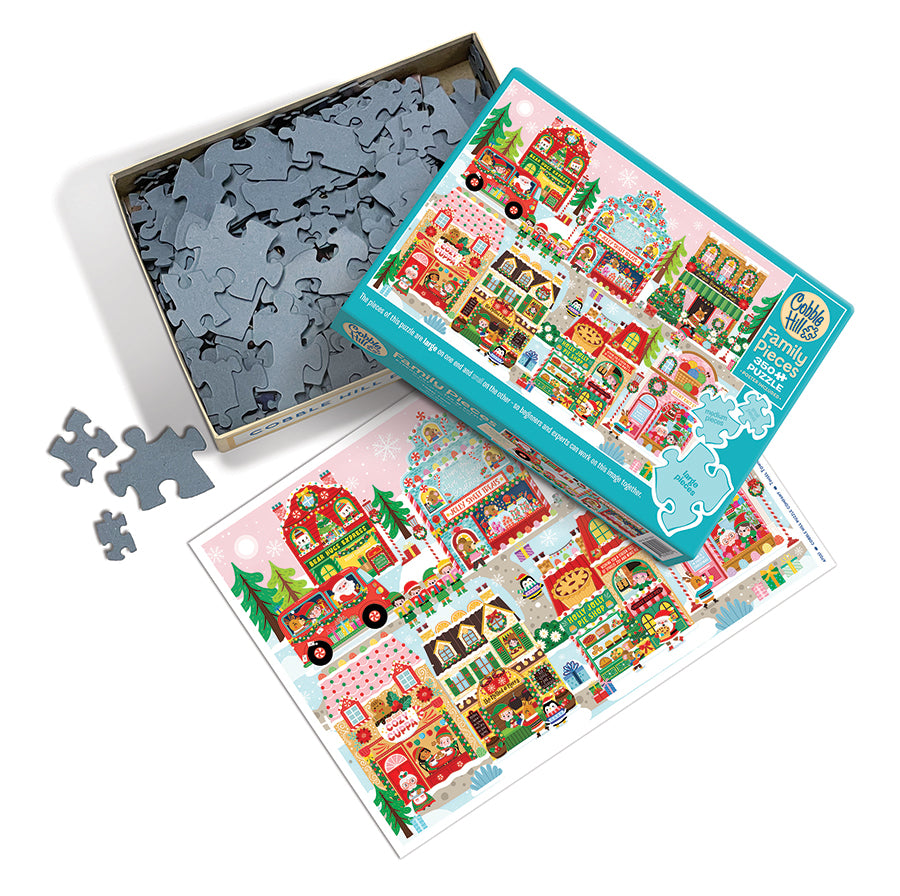 cobble-hill-family-pieces-350-tinsel-town-puzzle-weihnacht image 3
