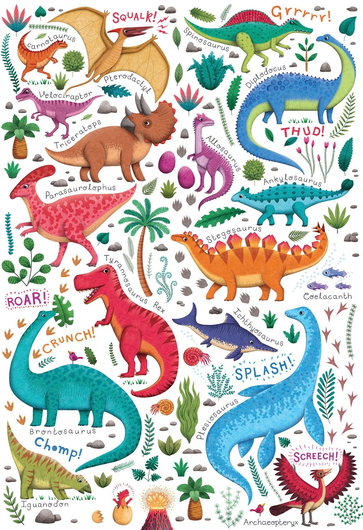 cobble-hill-rawr-100-teile-puzzle-dinosaurier image 2
