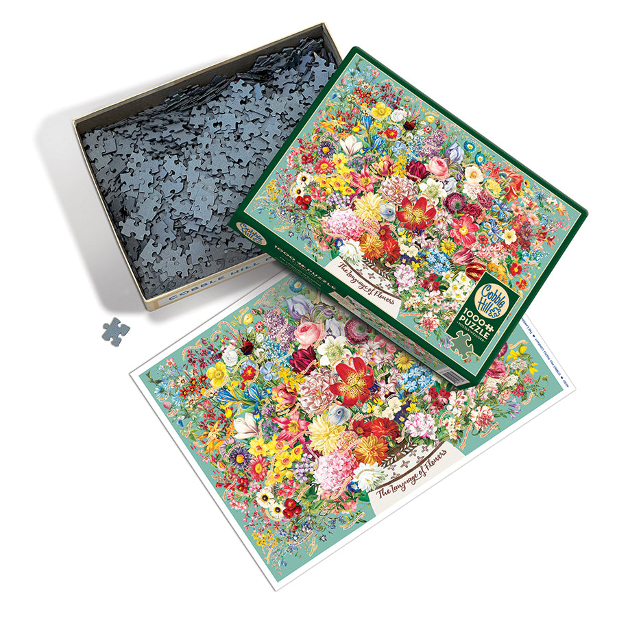 cobble-hill-1000-piece-language-of-flowers-puzzle-1000-teile-blumen image 3