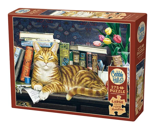 cobble-hill-marmaduke-275-teile-puzzle-katze-gro-teile image 1