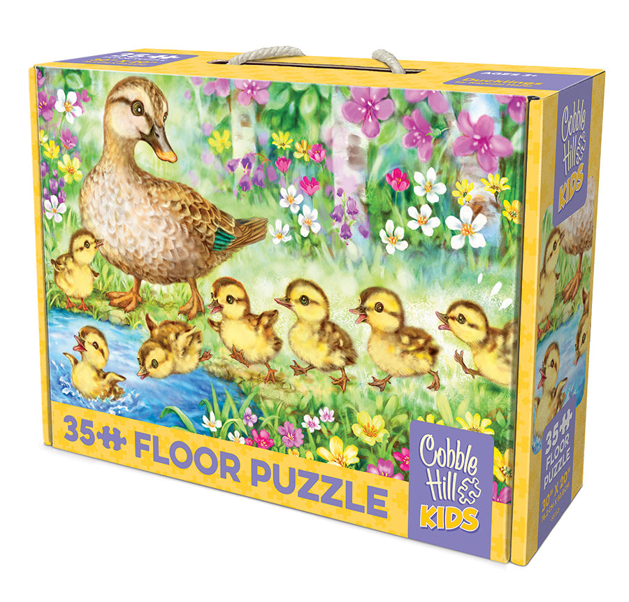 cobble-hill-ducklings-bodenpuzzle-35-teile-entenk-ken image 4