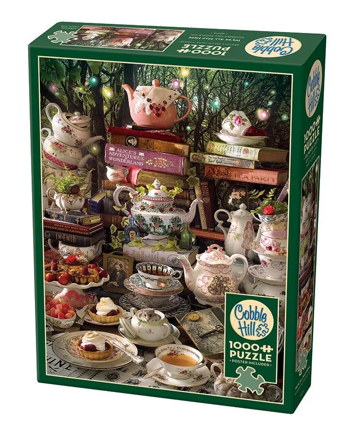 cobble-hill-we-re-all-mad-here-1000-teile-puzzle-alice image 1