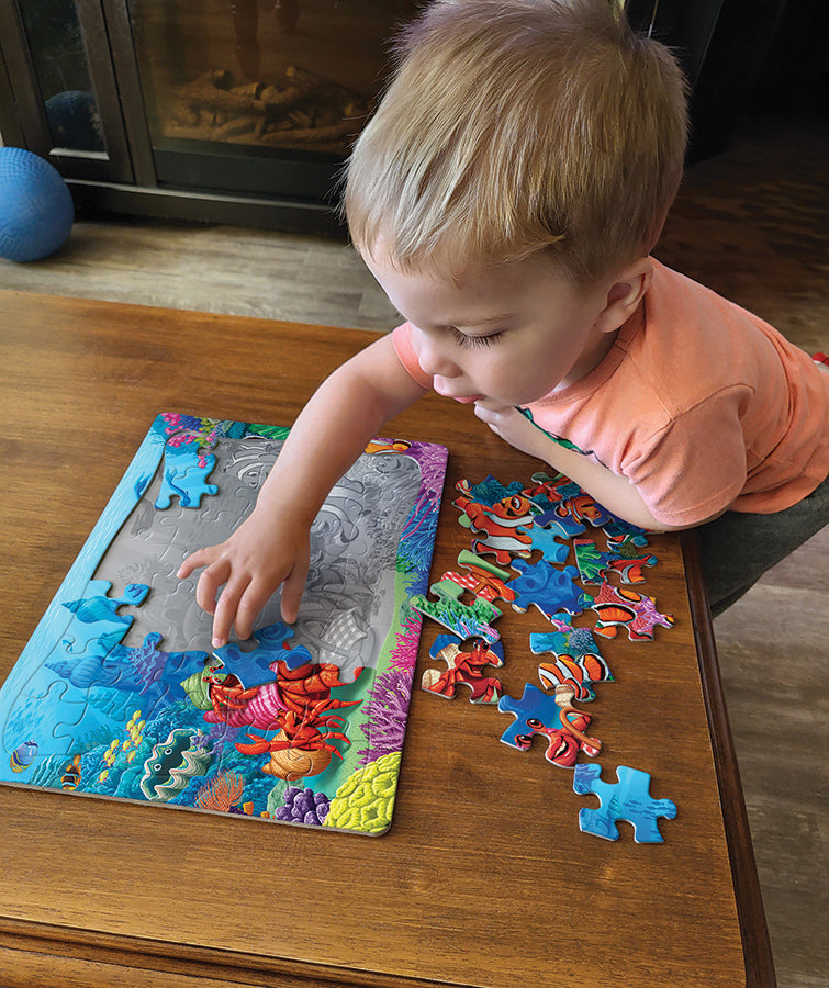 cobble-hill-tray-puzzles-clownfish-gathering-puzzle-35-teile-ozean image 2