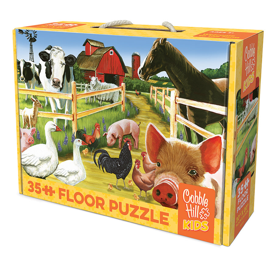 cobble-hill-floor-puzzles-welcome-to-the-farm-bodenpuzzle-35-teile-bauernhof image 3