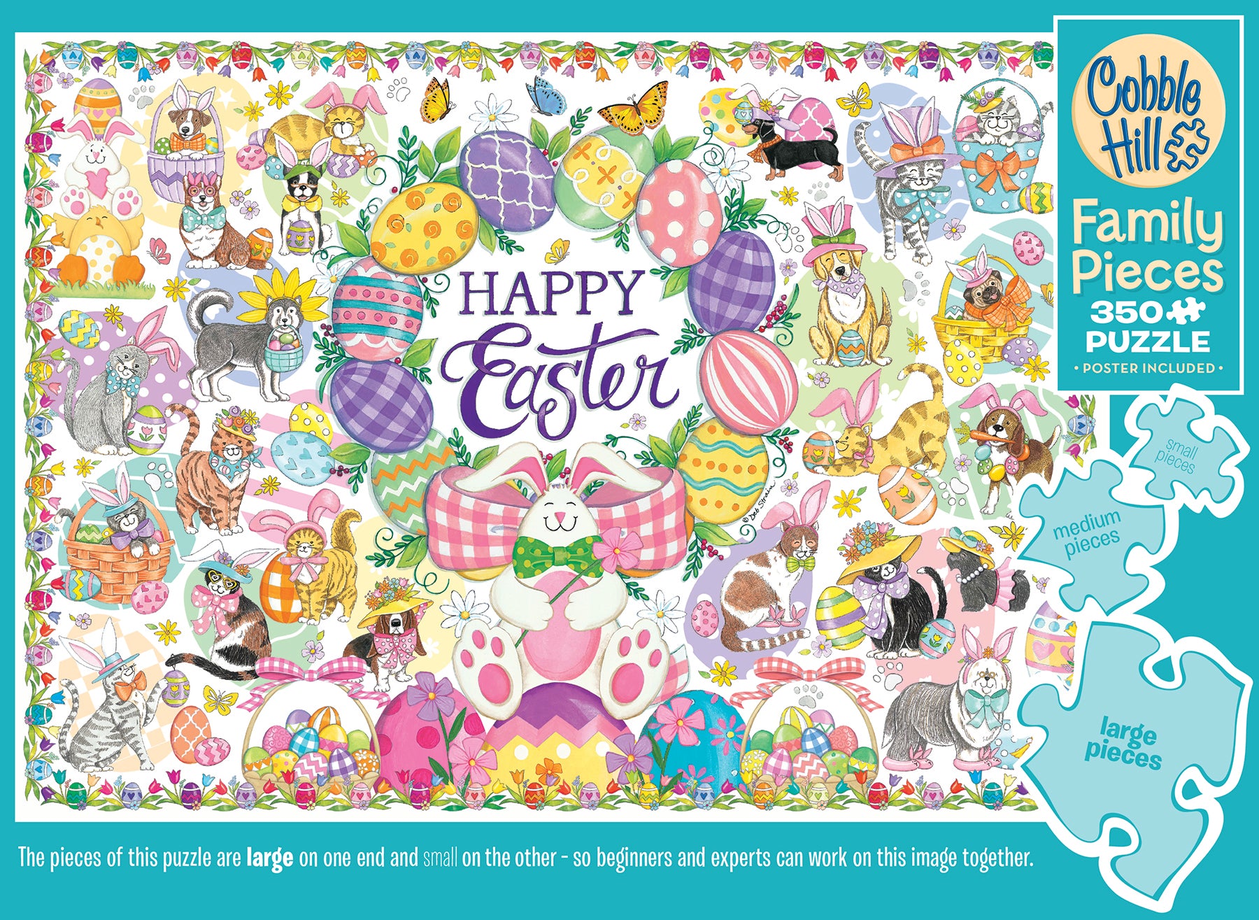 cobble-hill-family-pieces-350-happy-easter-puzzle-ostern-350-teile image 5