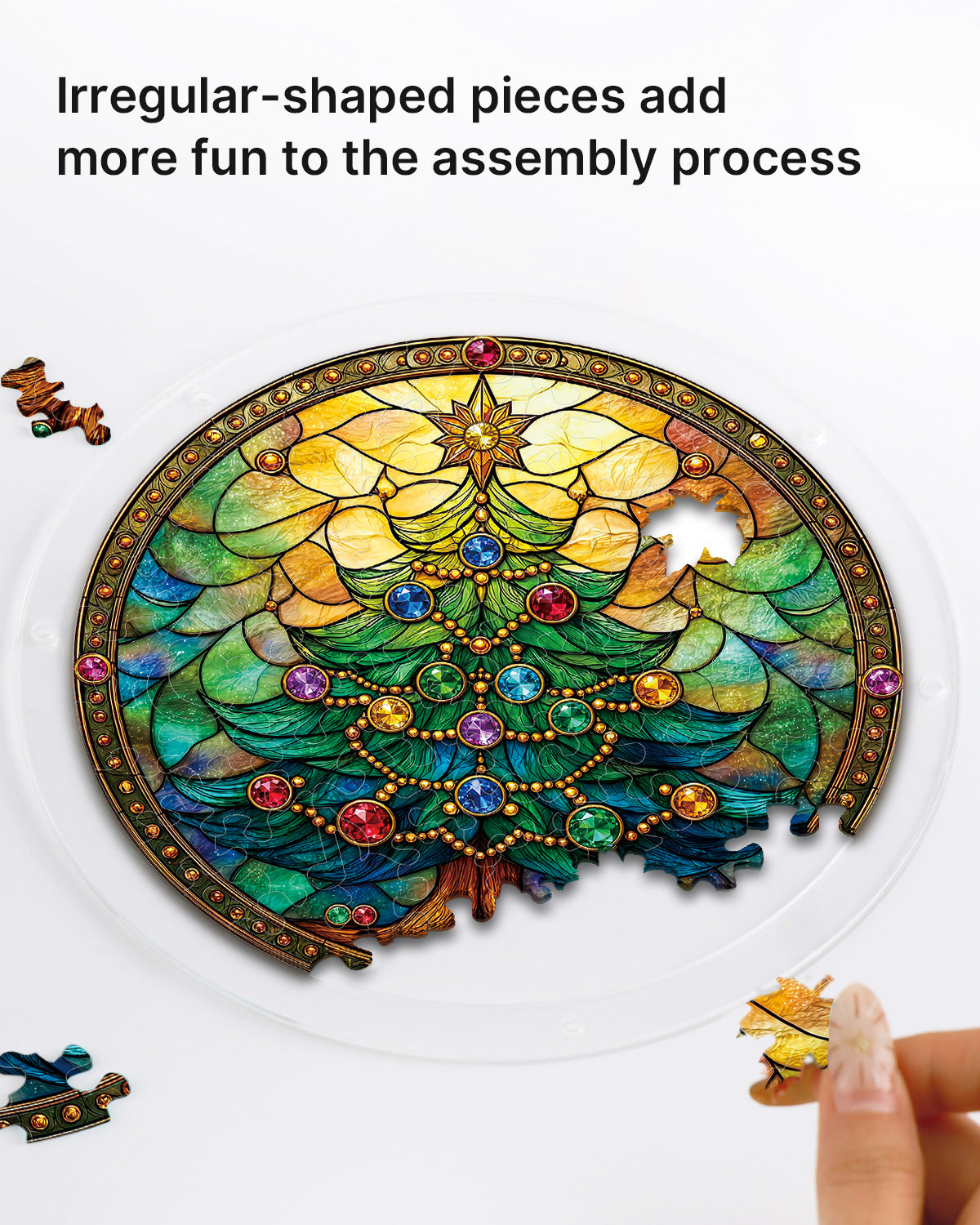 kaayee-jeweled-christmas-tree-suncatcher-fensterbild-small image 2
