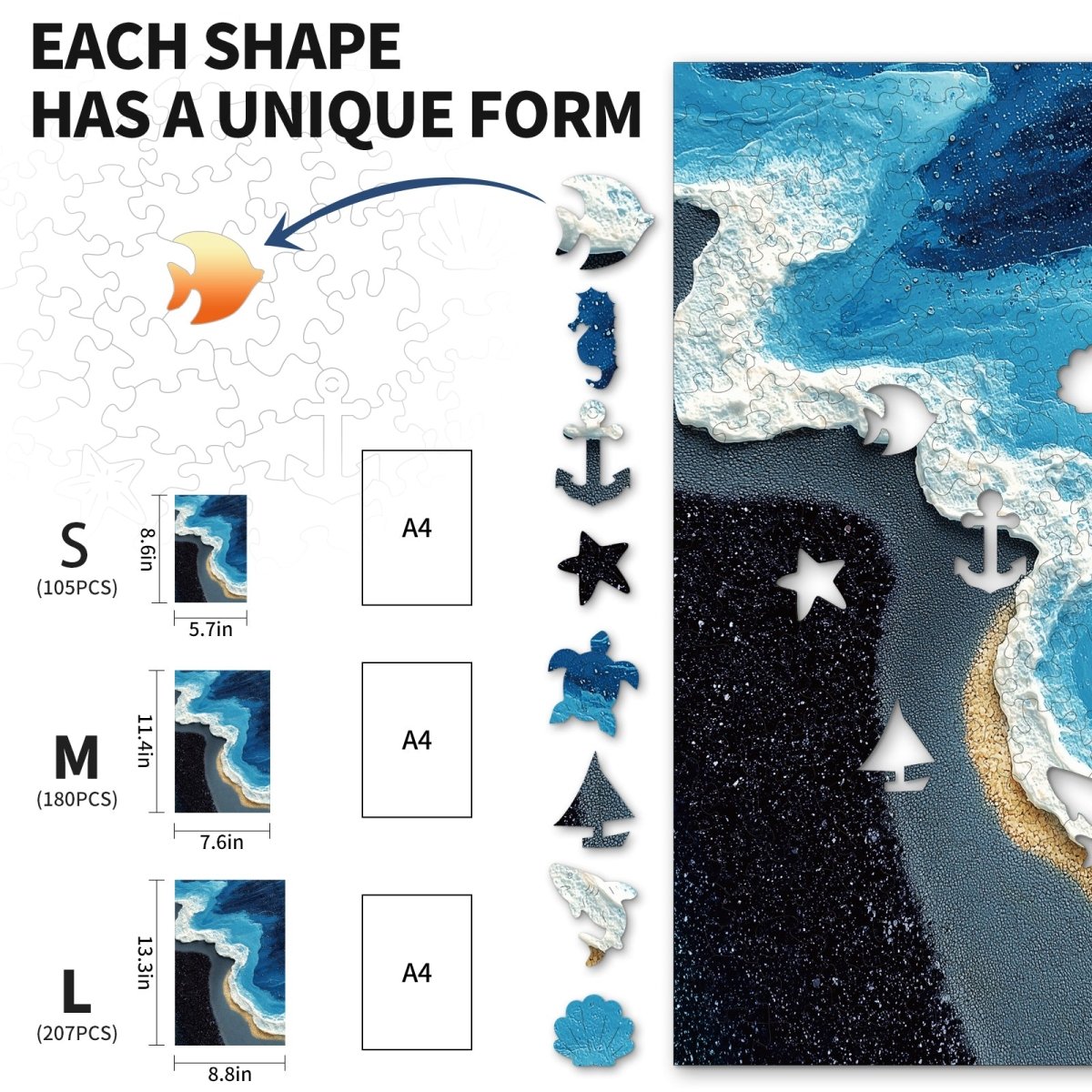 kaayee-wooden-puzzle-beyond-the-waves-holzpuzzle-medium-blau image 6