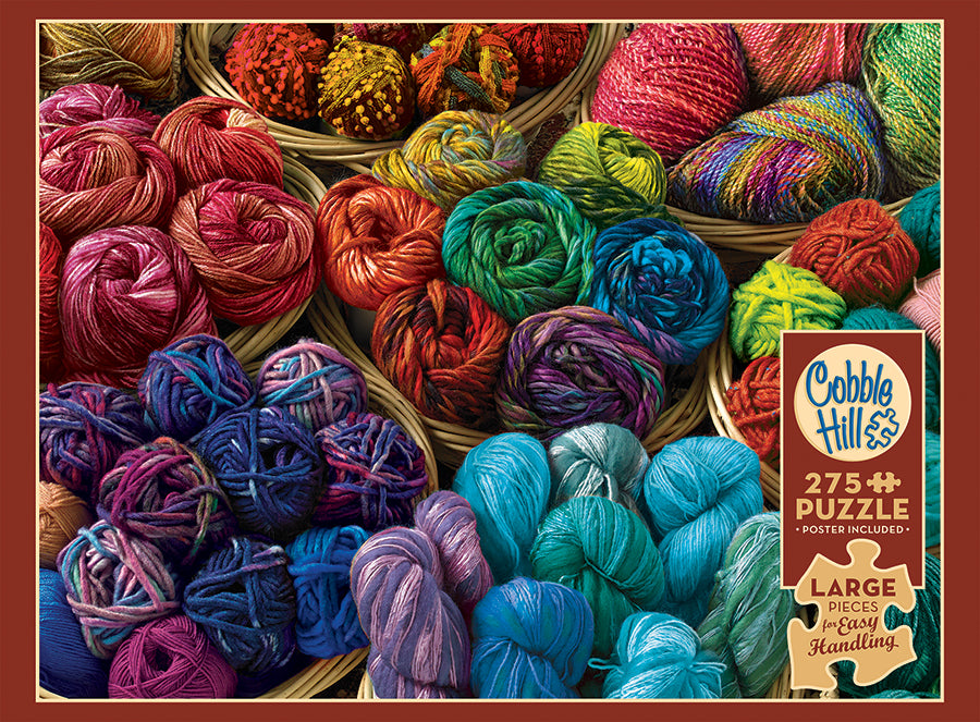 cobble-hill-a-yen-for-yarn-puzzle-275-teile-wolle image 5