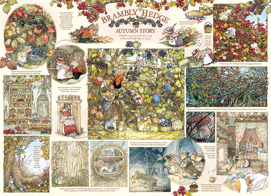 cobble-hill-1000-teile-brambly-hedge-autumn-puzzle-herbst image 2
