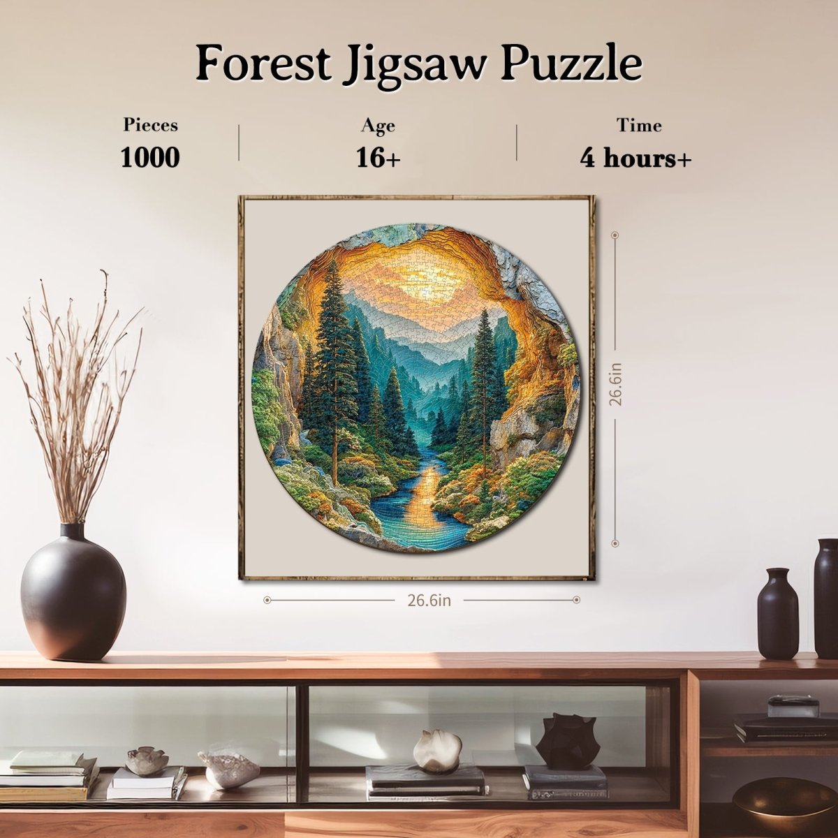 kaayee-cardboard-forest-puzzle-1000-teile-eco-white-board image 5