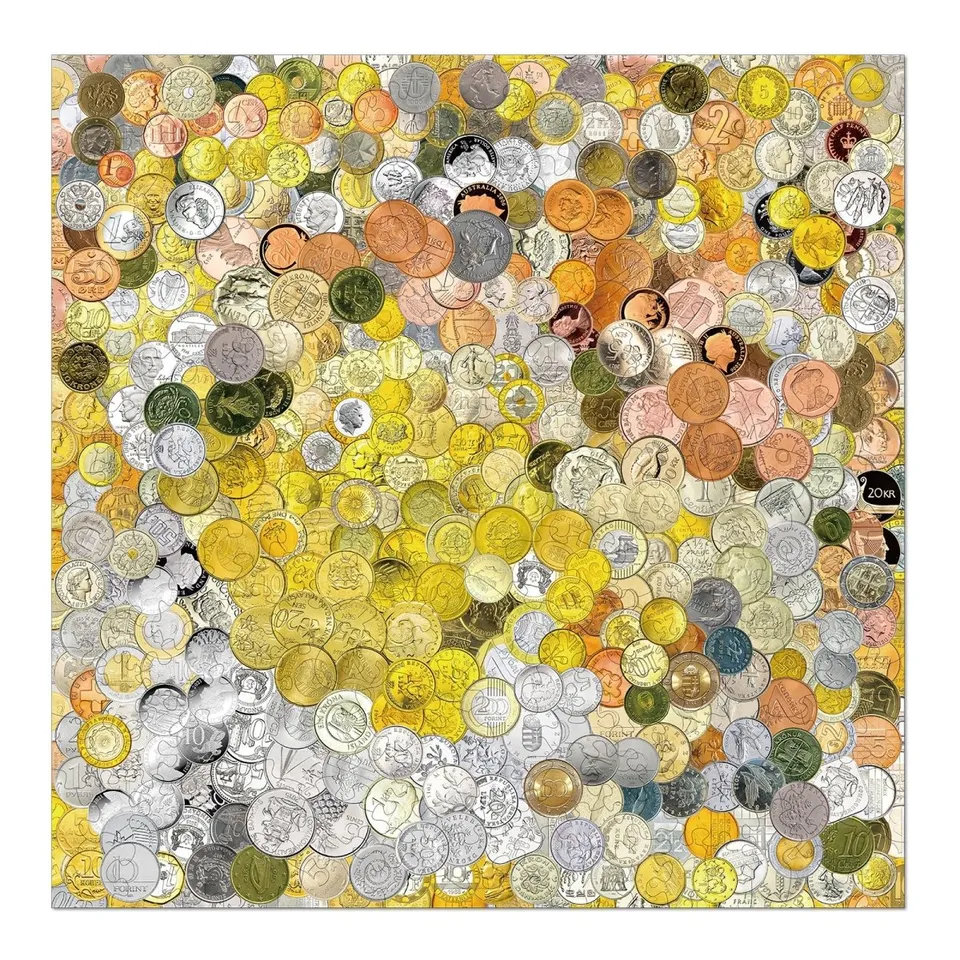 kaayee-coin-art-holzpuzzle-medium-m-nzen image 1