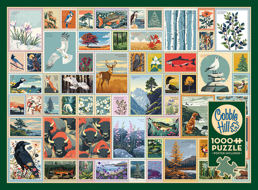 cobble-hill-1000-piece-emblems-of-canada-puzzle-1000-teile-kanada image 4