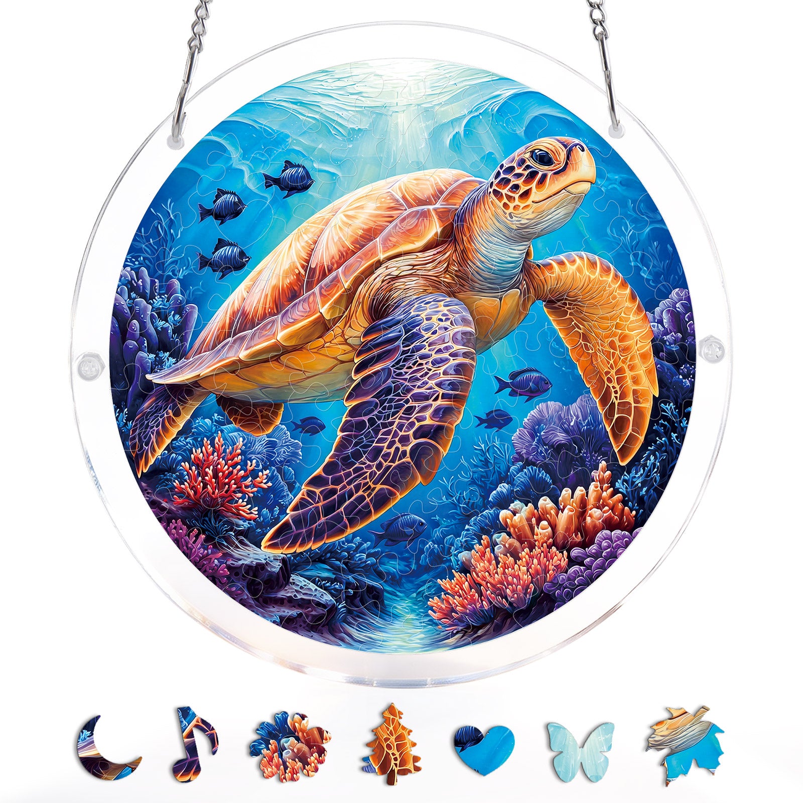 kaayee-starsea-turtle-suncatcher-fensterbild-small-18-8-cm image 3