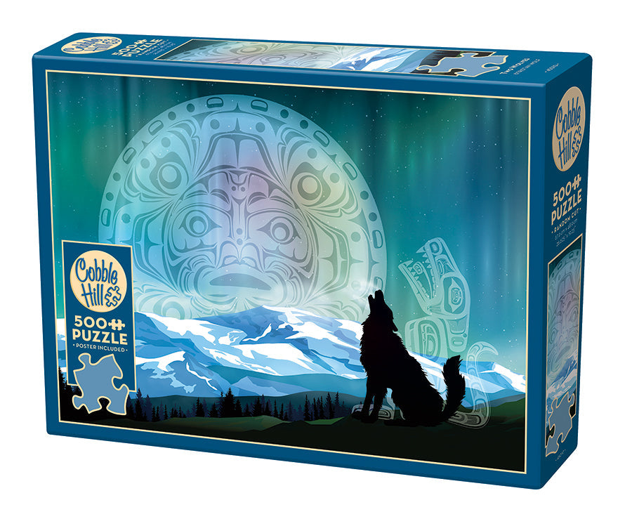 cobble-hill-500-two-wolves-puzzle-500-teile-w-lfe image 1