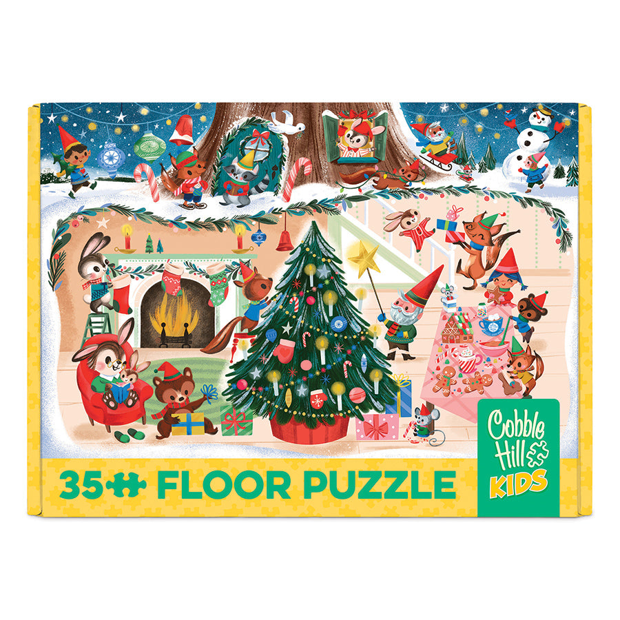 cobble-hill-floor-christmas-cheer-bodenpuzzle-35-teile-weihnachten image 7